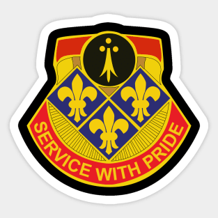 434th Field Artillery Brigade w DUI wo txt Sticker